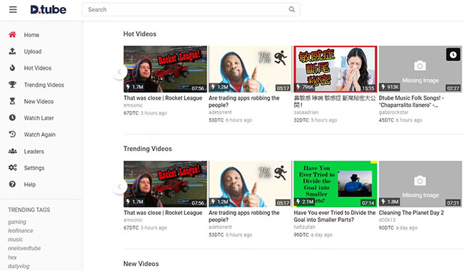 Picture 10 of 11 websites for watching videos similar to YouTube.