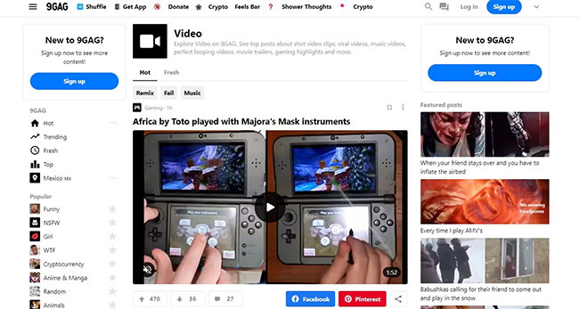 Picture 8 of 11 websites for watching videos similar to YouTube.