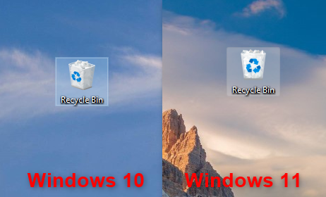Picture 1 of 11 ways to open the Recycle Bin on Windows