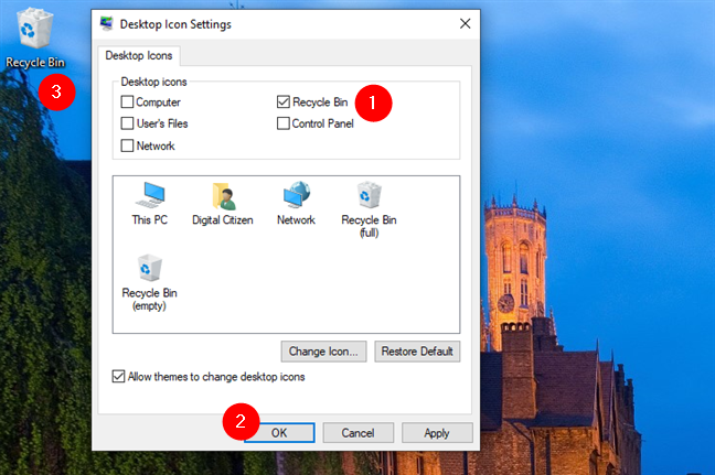 Picture 5 of 11 ways to open the Recycle Bin on Windows