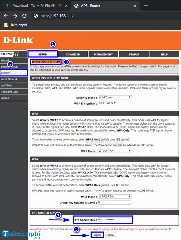 12 How to change Wifi password, change Wifi Pass on computer and phone Picture 11