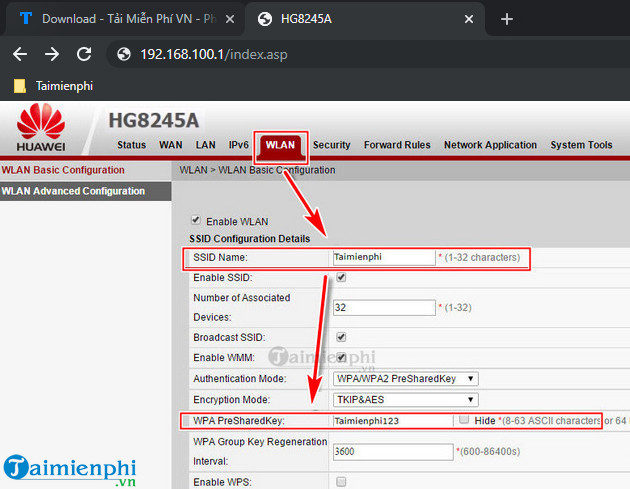 12 How to change Wifi password, change Wifi Pass on computer and phone Picture 5