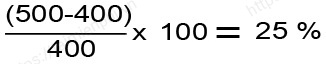 Picture 4 of 12 ways to calculate percentages (%), percentage formulas