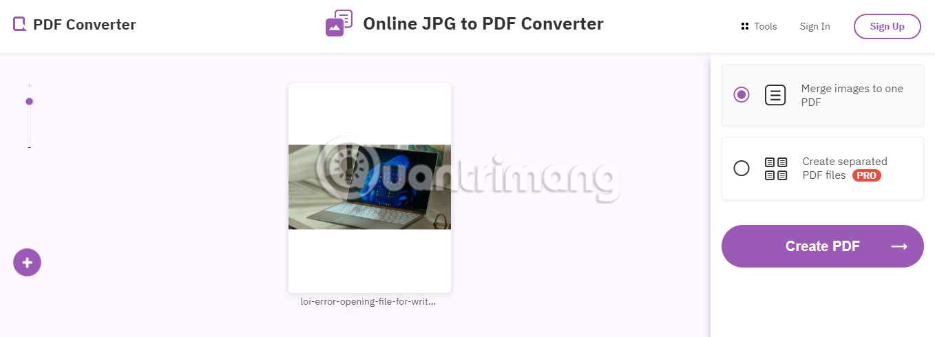 13 ways to convert JPG image files to PDF Picture 37