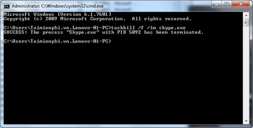 Picture 10 of 15 common Command Prompt commands you should know on your computer.