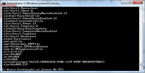 Picture 15 of 15 common Command Prompt commands you should know on your computer.