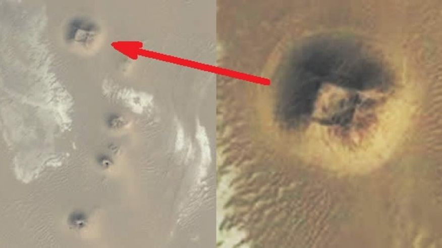 15 mysterious and strange places appearing on Google Earth surprise people Picture 6