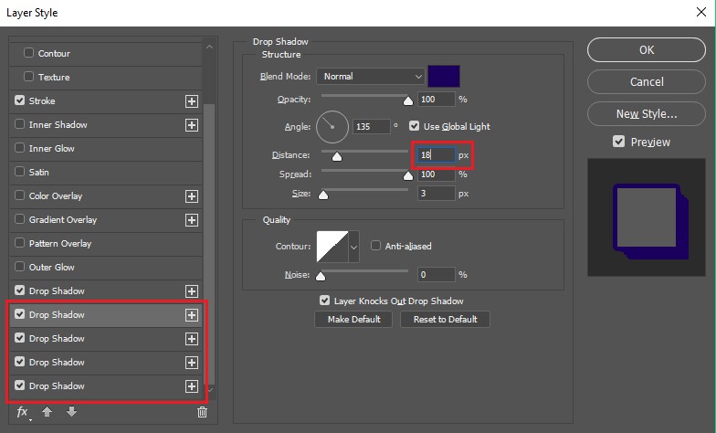 2 Best Ways to Create Text Shadows in Photoshop Picture 18