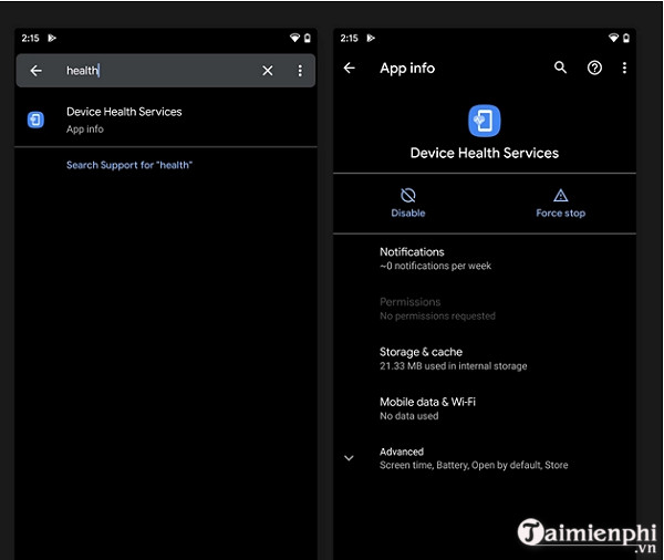 Picture 3 of 2 ways to display battery percentage on Android 10 phones