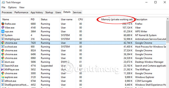 20 ways to free up RAM on Windows 10 computers, reset Windows 10 RAM in the simplest way Picture 15