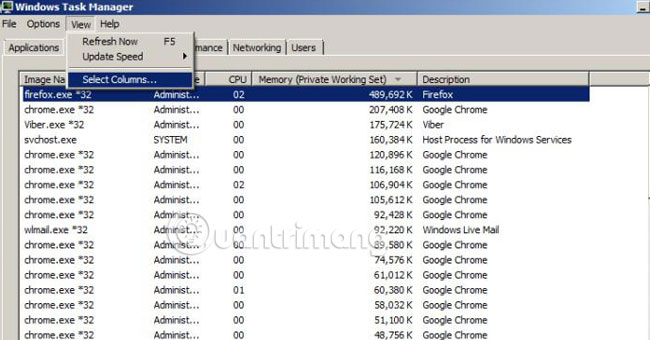 20 ways to free up RAM on Windows 10 computers, reset Windows 10 RAM in the simplest way Picture 17