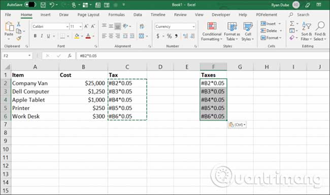 21 ways to use the Paste feature in Excel Picture 14