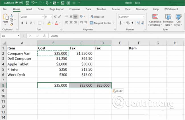21 ways to use the Paste feature in Excel Picture 29