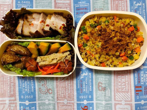 Picture 12 of Here are 24 suggestions for convenient and nutritious packed lunches to take to work.