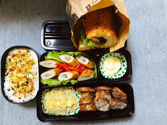 Picture 16 of Here are 24 suggestions for convenient and nutritious packed lunches to take to work.