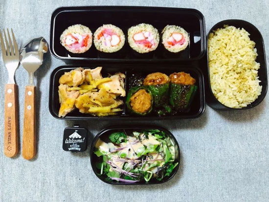 Picture 19 of Here are 24 suggestions for convenient and nutritious packed lunches to take to work.