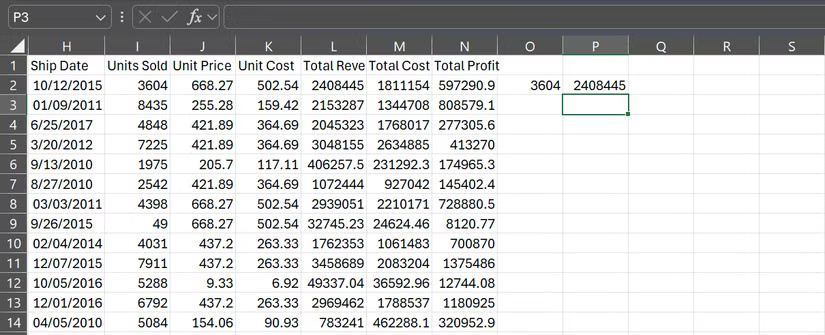 3 Functions to Help You Stop Wasting Time in Excel Picture 2