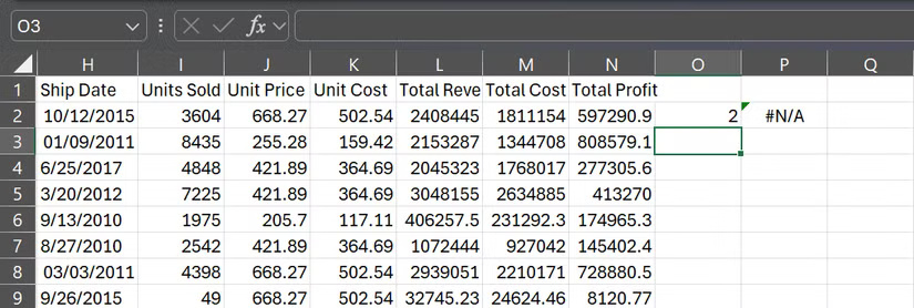 3 Functions to Help You Stop Wasting Time in Excel Picture 4
