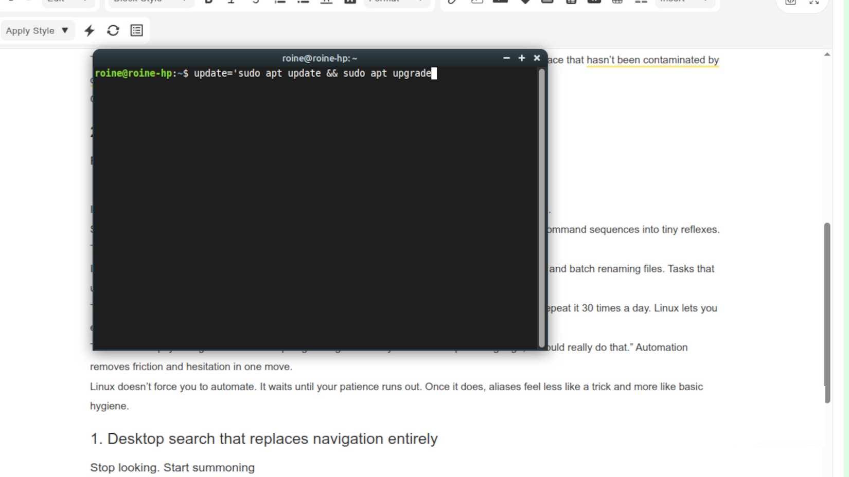 3 hidden Linux features that will save you hours every week. Picture 2