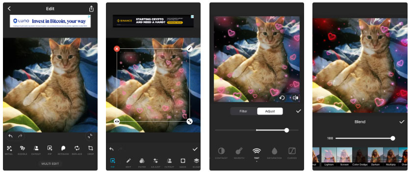 3 mobile apps provide creative photo effects Picture 5