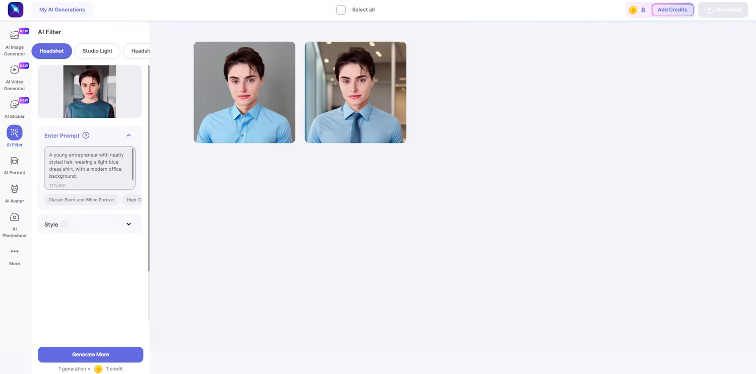 3 professional AI portrait creation tools Picture 2
