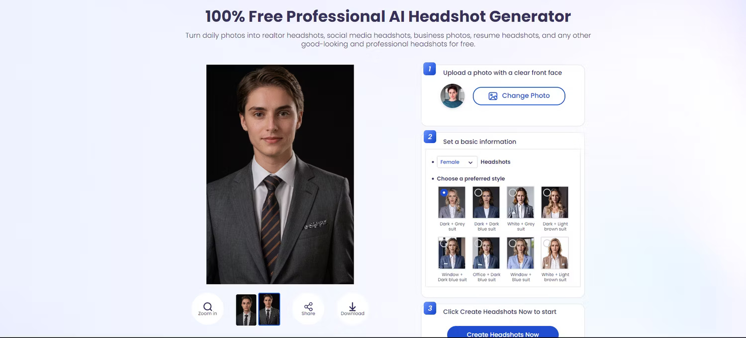 3 professional AI portrait creation tools Picture 5