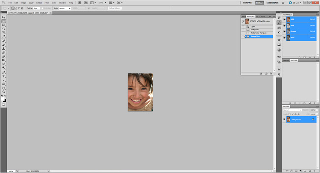 3 tips to improve low-resolution photo quality - using Adobe Photoshop software Picture 1