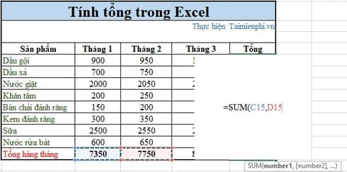 3 Ways to calculate sum in Excel quickly and accurately Picture 8