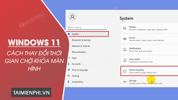 Picture 1 of 3 Ways to Change the Windows 11 Lock Screen Timeout