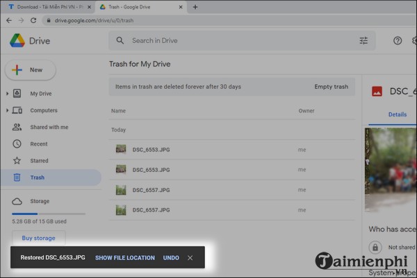 3 Ways to free up Google Drive space, increase memory Picture 8