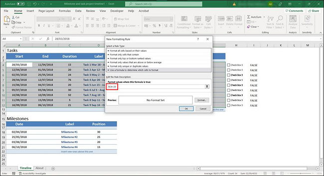 3 ways to highlight cells or rows in Excel Picture 13
