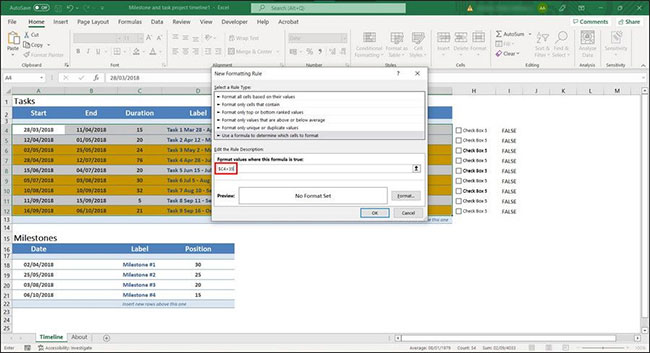 3 ways to highlight cells or rows in Excel Picture 16