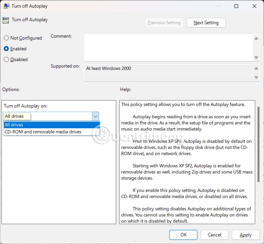 3 Ways to Enable and Disable Windows 11 AutoPlay Picture 10