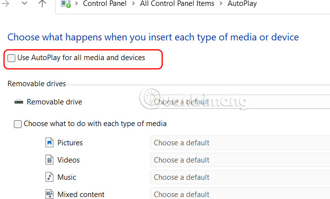 3 Ways to Enable and Disable Windows 11 AutoPlay Picture 6