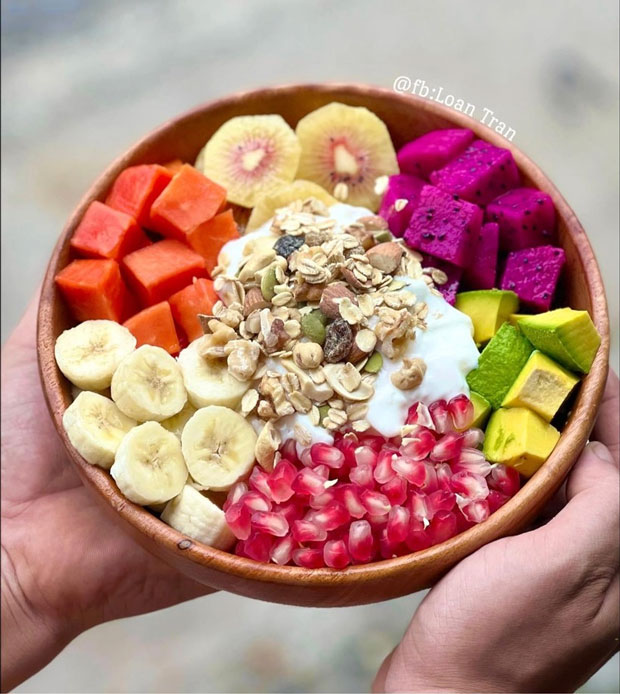 Picture 1 of 34 breakfast menus to help women answer the question 'what to eat for breakfast today'.