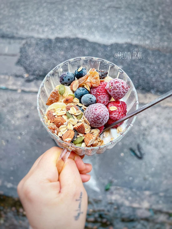 Picture 34 of 34 breakfast menus to help women answer the question 'what to eat for breakfast today'.