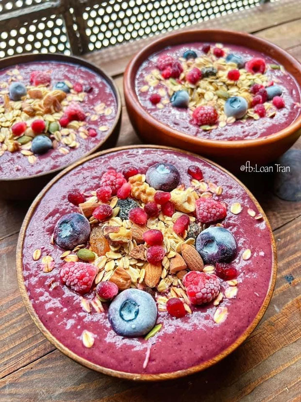 Picture 9 of 34 breakfast menus to help women answer the question 'what to eat for breakfast today'.