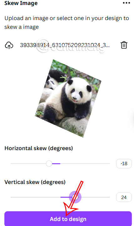 How to make 3D tilted images in Canva Picture 6
