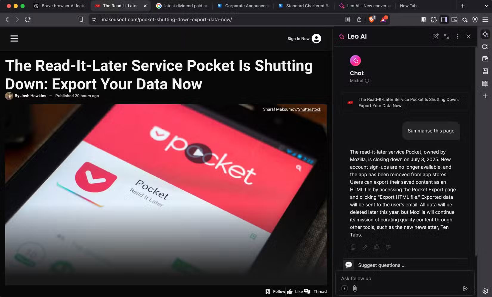4 Browsers with the Best AI Features Picture 3
