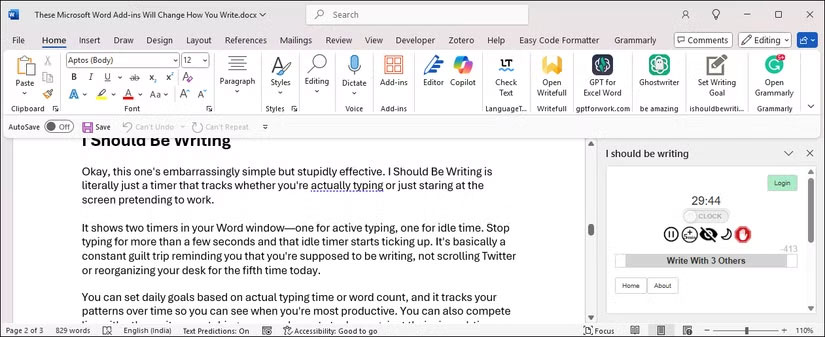 4 Microsoft Word add-ins that completely change the way you write Picture 3