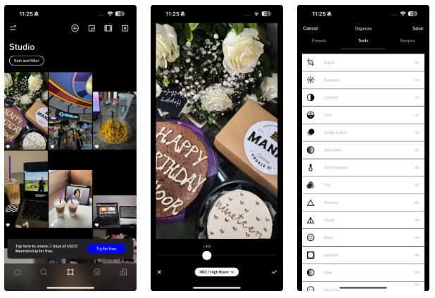 4 must-have photo editing applications on iPhone Picture 1