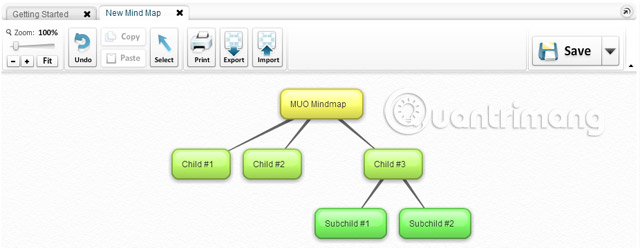 4 online mindmap tools to draw mind maps online Picture 1