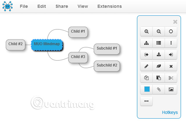 4 online mindmap tools to draw mind maps online Picture 4