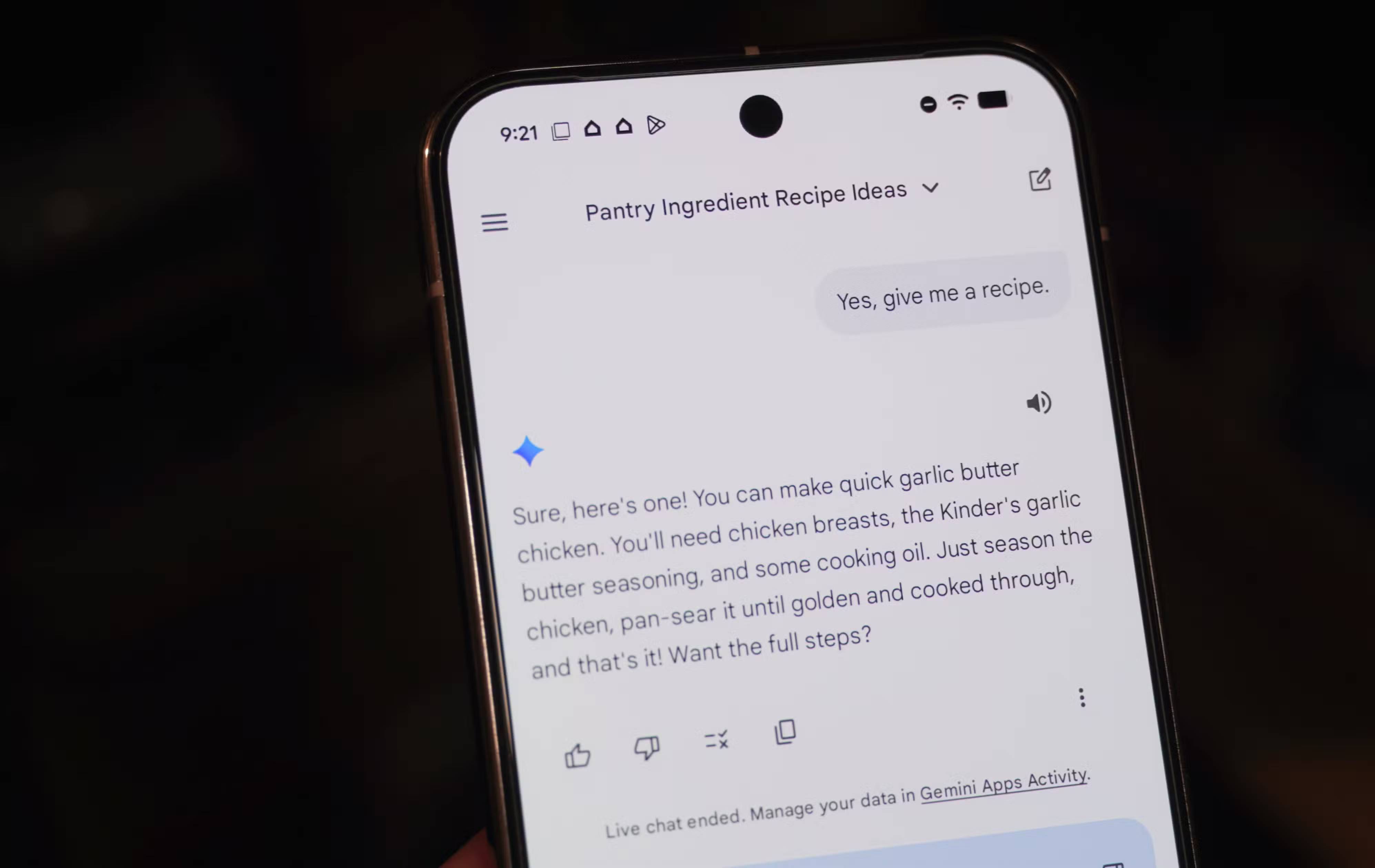 4 practical ways to use Gemini's Camera mode around the house. Picture 5