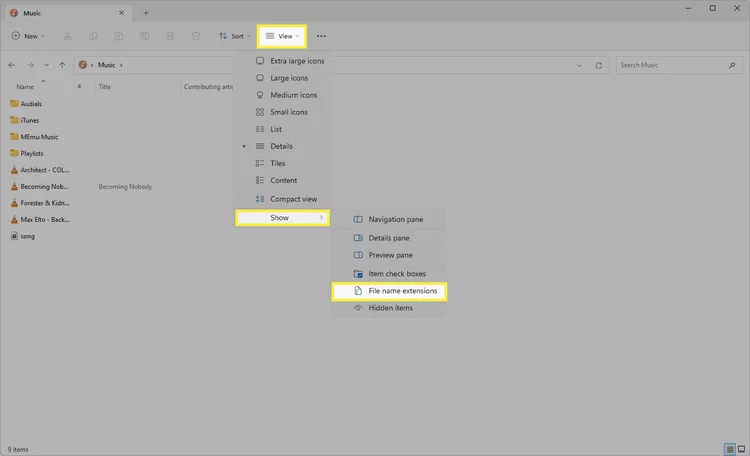 4 Ways to Change File Extensions in Windows 11 Picture 1