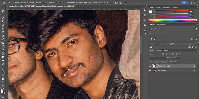 4 ways to edit smiles in portrait photos on Photoshop Picture 15