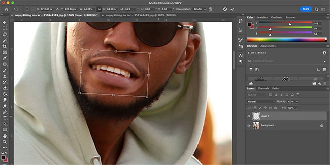 4 ways to edit smiles in portrait photos on Photoshop Picture 4