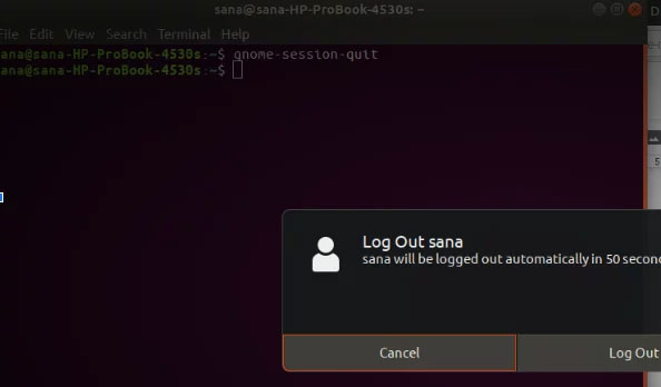 4 ways to log out of an Ubuntu Desktop session Picture 6