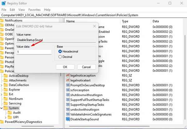 4 ways to turn off Windows 11 startup sound Picture 11