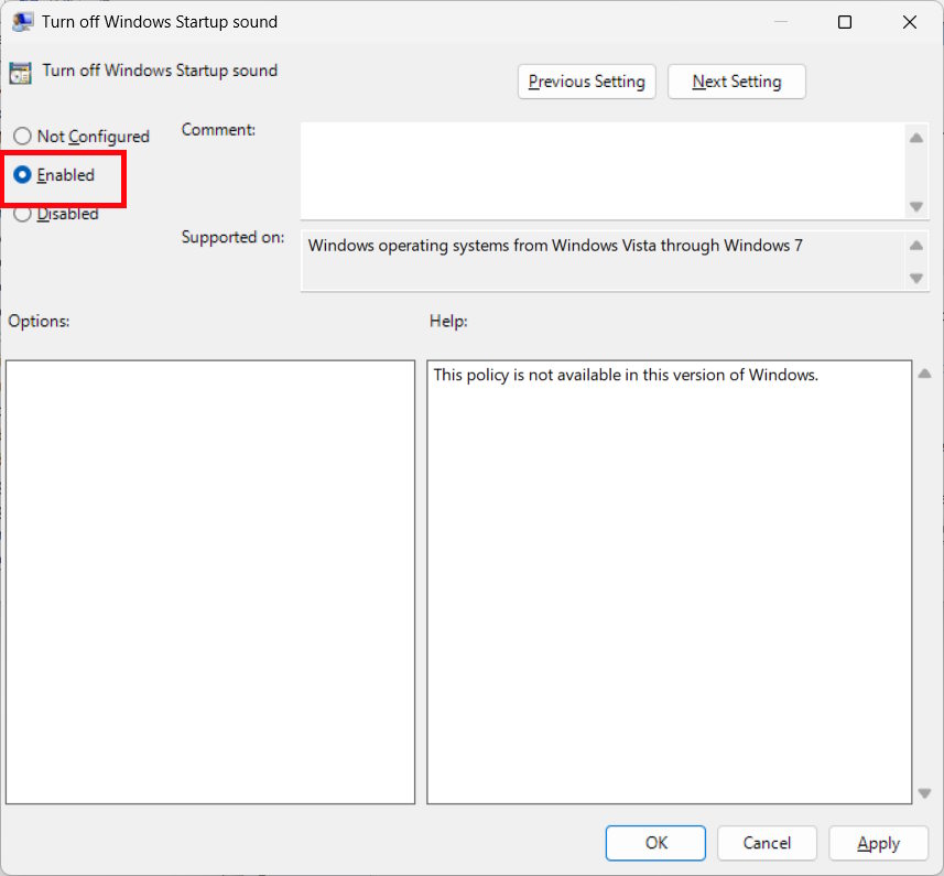 4 ways to turn off Windows 11 startup sound Picture 6